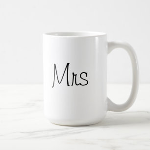 Flott Fru kaffekopp för att frun eller bruden ska