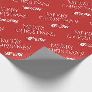 Flott "GOD JUL!", Inpackning av papper Presentpapper