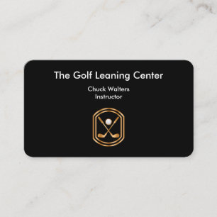 Flott Golftema Visitkort