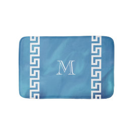 Flott greknyckel badrumsmatta