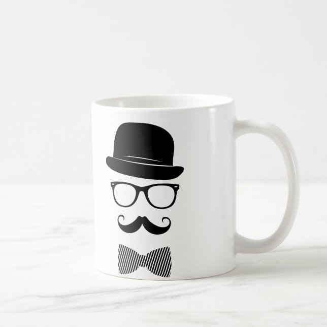 Flott hipster kaffemugg (Höger)