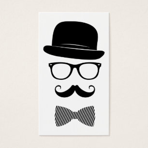 Flott hipster visitkort