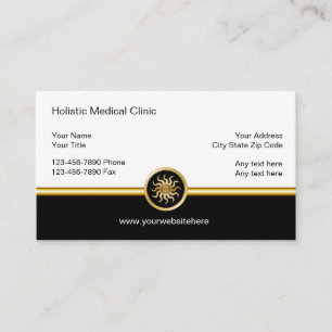 Flott Holistic medicinvisitkortar Visitkort