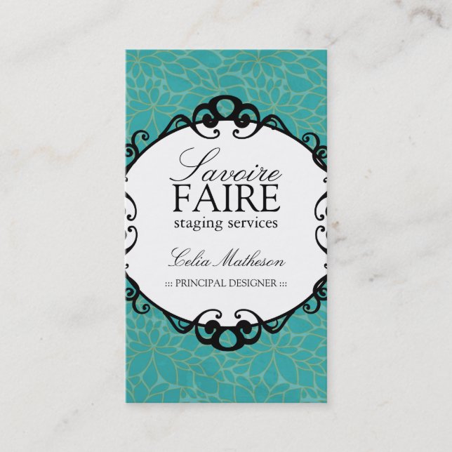 Flott insida som planlägger visitkortar visitkort (Framsida)