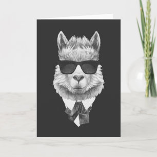 Flott Llama Kort