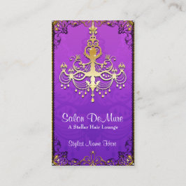 Flott modern sofistikerad märkes- salong tidsbeställning kort