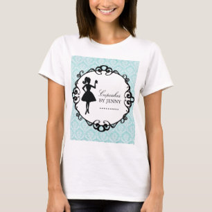 Flott muffinSilhouettebageri T'Shirt Tröja