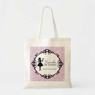 Flott muffinSilhouetteshopping bag Tygkasse