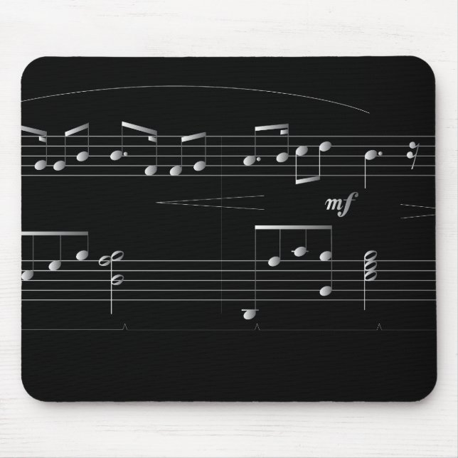 Flott musik Mousepad Musmatta (Framsidan)