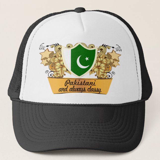 Flott pakistanier truckerkeps (Framsida)