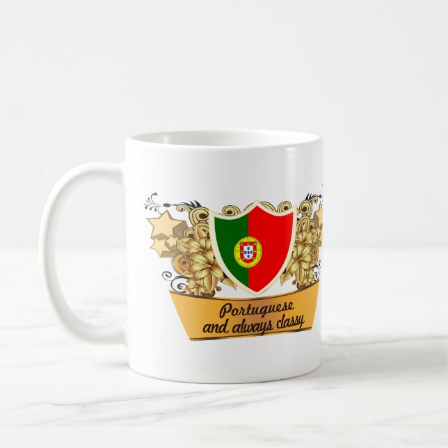 Flott portugis kaffemugg (Vänster)