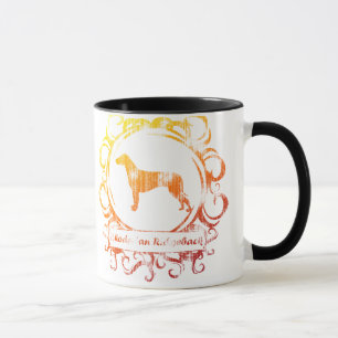 Flott red ut Rhodesian Ridgeback Mugg