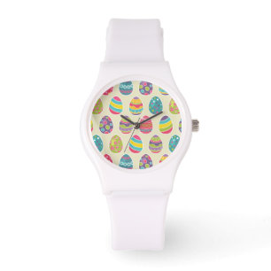 Flott Retro påskäggglad påskdag Armbandsur