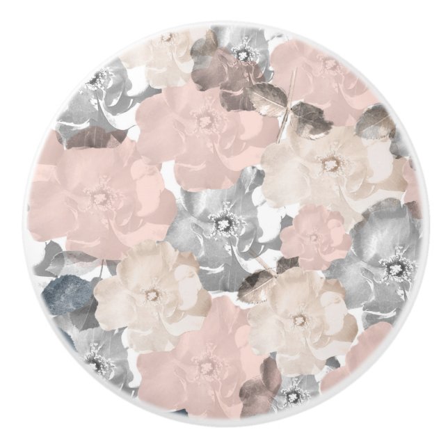 Flott rosa och svart ro knopp (Framsidan)