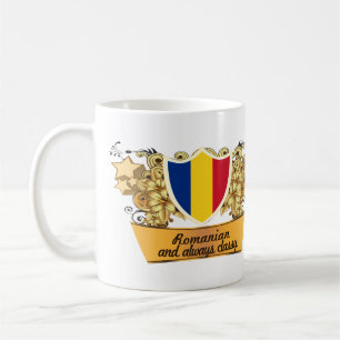 Flott rumänskt kaffemugg