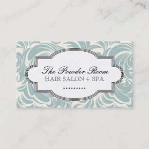 Flott salong- och Spavisitkort Visitkort