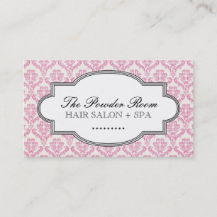 Flott salong- och Spavisitkort Visitkort