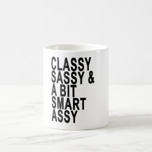 Flott Sassy och a bet den roliga Kaffemugg
