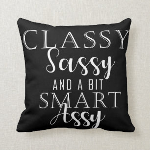 Flott, Sassy och A bet den smart assyen Kudde