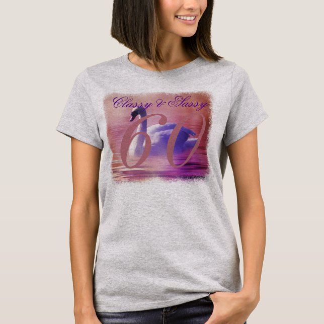 FLOTT & SASSY på 60 Tee Shirt (Framsida)