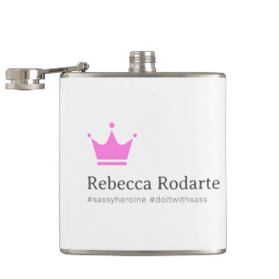 Flott + Sassy Rebecca flaska Fickplunta