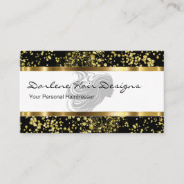 Flott skönhetfrisörvisitkortar visitkort