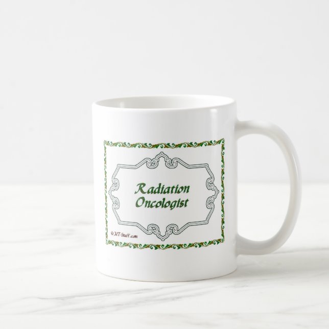 Flott utstrålningsOncologist - Kaffemugg (Höger)