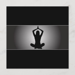 Flott Yogainbjudan Inbjudningar