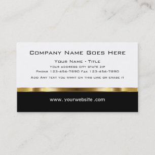Flott yrkesmässiga Businesscards Visitkort