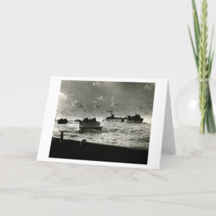 Flottaanfall Iwo Jima för WWII US Kort
