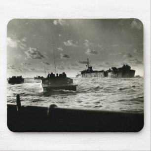 Flottaanfall Iwo Jima för WWII US Musmatta
