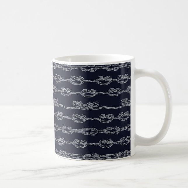 Flottafnurramönster Kaffemugg (Höger)