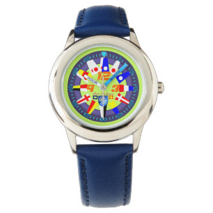 Flottan signalerar den flaggorportRichman Armbandsur