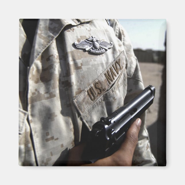 Flottans marin styrkestödsanordning magnet (Framsidan)