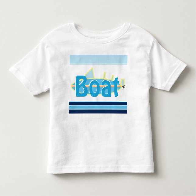 Flottblå designer t shirt (Framsida)