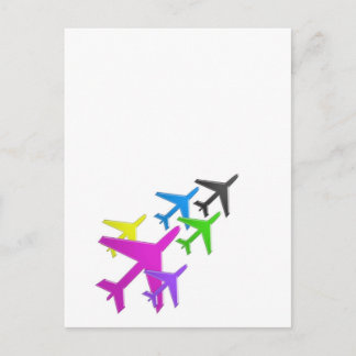 flotte d'avion cadeaux pour les enfants AIRPLANE Vykort