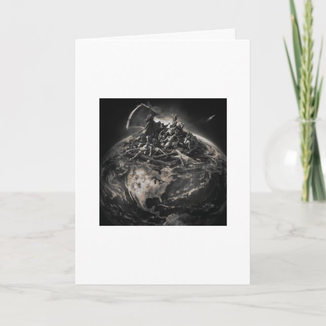 FLOTTEN (EFTER GERICOAULD)  KORT (Framsida)