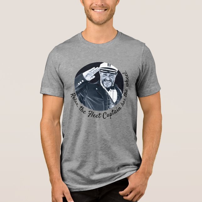 Flottkapten T Shirt (Framsida)