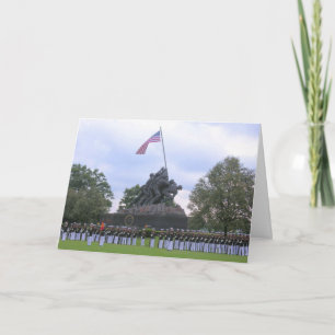 Flottor på den Iwo Jima statyn, kort