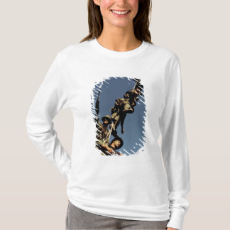Flottor på en SPIE-RIGG. en repapparat som ska Tee Shirt