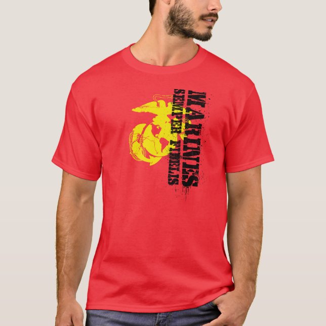FLOTTOR SEMPER FIDELIS T-SHIRT (Framsida)