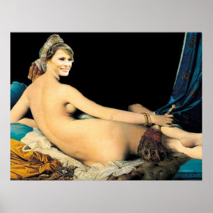 FLOTUS modellerar fruden arkivMatte affischen Poster