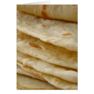 Flour Tortillas Hälsningskort