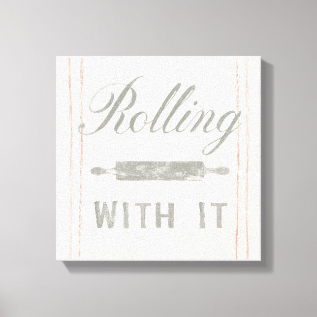 Floursack Kitchen V Canvastryck (Framsida)