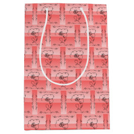 Flouty Coral Lodrät Gift Bag