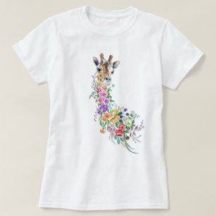 Flowaral Giraffe T-Shirt