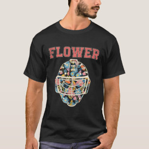Flower 29 Vild Goalie Fleury Minnesota Pro Ice Hoc T Shirt