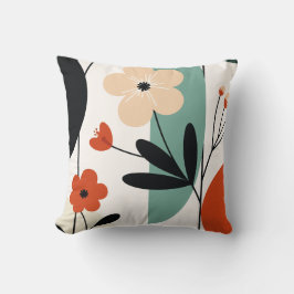 Flower abstract pattern kudde