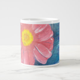 Flower Abstrakt-bakgrund Jumbo Mugg