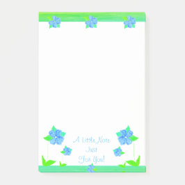 Flower Accented Post-it Block